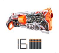 X-Shot - Pistola dardos juguete Skins Lock Baster, Con innovador sistema de bloqueo, Incluye munición