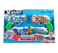 X-Shot - Set de 4 lanzadores de agua Fast Fill Skins