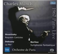 ƒxƒ‹ƒŠƒI[ƒY : Œ¶‘zŒð‹¿‹È Op.14 ‘¼ (Berlioz : Symphonie Fantastique | Stravinsky : RequiemCanticles | Debussy : La mer / Charles Munch A Orchestre de Paris (1967 Paris Live)) [SACDƒVƒ“ƒOƒ‹ƒŒƒCƒ„[]