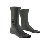 X-Socks Hike Discover Crew Chaussettes 45/47 Kaki