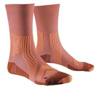X-Socks Bike Expert Merino Crew, Calcetines, Unisex adulto, Sunset Orange, 35-38