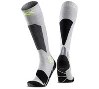 X-Socks - Calcetines de esquí - Ski Discover Otc Rhino Grey/Canary - Talla 35-38 - Gris Gris 35-38
