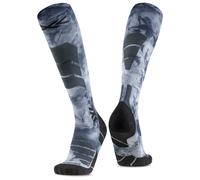 X-Socks - Calcetines de esquí - Ski Expert Wild OTC Tiedye Black/White - Talla 39-41 - Negro Negro 39-41