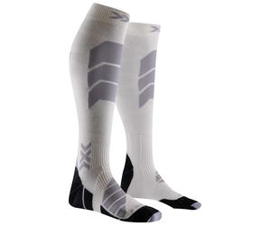 X-Socks - Calcetines de esquí - Ski Perform Cashmere OTC White/Grey - Talla 39-41 - Gris Gris 39-41