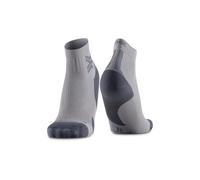 X-Socks Calcetines Run Discover - comodidad al correr, protección avanzada con tecnologías de transpirabilidad y sujeción, ideales para la prevención de lesiones - Nube de lluvia/X Negro, 45-47