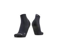 X-Socks Calcetines tobilleros Core Sport para carreras de alta intensidad, ciclismo y deportes de invierno - transpirabilidad, durabilidad y protección - Negro ópalo/Blanco ártico, 42-44