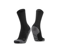 X-Socks Core Natural Crew calcetines - Mayor Rendimiento y Protección para Correr, Ciclismo y Deportes de Invierno con Mezcla de Algodón Orgánico Transpirable y Ecológico - Negro/carbón, 39-41