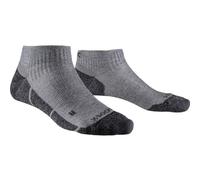 X-Socks Core Natural Low Cut Athletic calcetines - comodidad y protección para correr, ciclismo y deportes de invierno - Materiales orgánicos y tecnología avanzada - Blanco Ártico/Gris Perla, 35-38