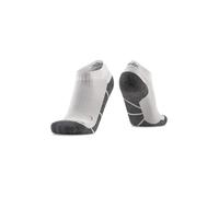 X-Socks Core Natural Low Cut Athletic calcetines - comodidad y protección para correr, ciclismo y deportes de invierno - Materiales orgánicos y tecnología avanzada - Blanco Ártico/Gris Perla, 39-41