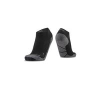 X-Socks Core Natural Low Cut Athletic calcetines - Mayor comodidad y protección para correr, ciclismo y deportes de invierno - Materiales orgánicos y tecnología avanzada - Negro/carbón, 39-41