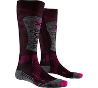 X-Socks Energizer LT 4.0 (negro/rosa fluo/gris miel) calcetines esquí mujer