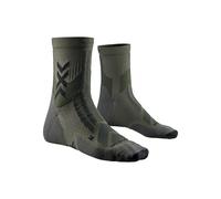X-Socks Hike Discover Ankle, Calcetines, Unisex adulto, Dark Sage/Black, 42-44