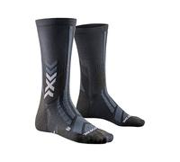 X-Socks Hike Discover Crew, Calcetines, Unisex adulto, Black/Charcoal, 35-38