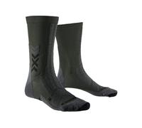 Calcetines X-Bionic Hike Discover Crew verde oscuro - 45-47