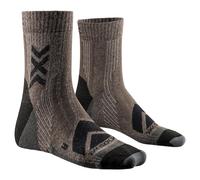 X-Socks Hike Perform Merino Ankle, Calcetines, Unisex adulto, Brown/Black, 39-41
