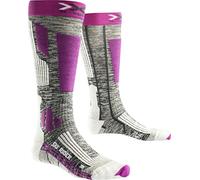 X-Socks Mujer skistrumpf Rider 2.0, Grey, Mujer, SKI Rider 2.0 Lady, Grey Melange/Violet