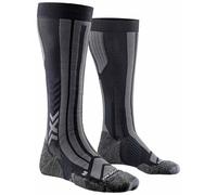 X-Socks - Ropa de senderismo - Mountain Perform OTC Black/Charcoal de Lana - Talla 45-47 - Negro Negro 45-47