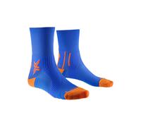 X-Socks - Ropa para trail running - Run Perform Warm Crew Twyce Blue/Orange - Talla 42-44 - Azul Azul 42-44