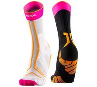 X-Socks - Ropa para trail running - Trail Run Terraskin Expert Crew Black/White - Talla 35-38 - Negro Negro 35-38