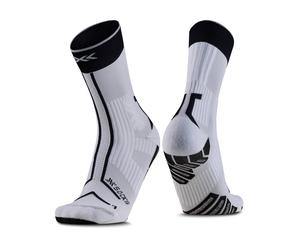 X-Socks - Ropa para trail running - Trailrun Terraskin Expert Crew X White/X Black - Talla 45-47 - Blanco Blanco 45-47