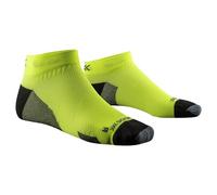 X-Socks Run Discover Low Cut, Calcetines, Unisex adulto, Fluo Yellow/Opal Black, 42-44