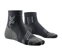 X-Socks Run Expert Ankle, Calcetines, Unisex adulto, Black/Charcoal, 42-44