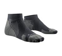 X-Socks Run Perform Low Cut, Calcetines, Unisex adulto, Black/Charcoal, 35-38