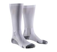 X-Socks Run Perform Otc, Calcetines, Unisex adulto, Arctic White/Pearl Grey, 35-38