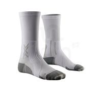 X-Socks Run Perform Crew, Calcetines, Unisex adulto, Arctic White/Pearl Grey, 42-44