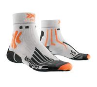 X-Socks Run Speed Two 4.0 Men, Calcetines, Hombre, Arctic White/Trick Orange, 45-47