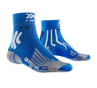 X-Socks Run Speed Two 4.0 Men, Calcetines, Hombre, Twyce Blue/Arctic White, 42-44