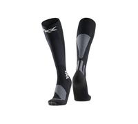 X-Socks - Calcetines de esquí - Ski Discover Merino OTC Black/Grey de Lana - Talla 42-44 - Negro Negro 42-44