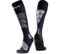 X-Socks - Calcetines de esquí - Ski Expert Silk Merino Otc X Black/Light Grey de Lana - Talla 39-41 - Negro Negro 39-41