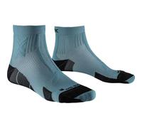 X-Socks Trail Run Discover Ankle, Calcetines, Unisex adulto, Lake Green/Sunset Blue, 35-38