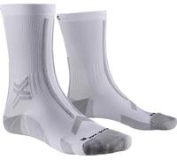 X-Socks Trail Run Discover Crew, Calcetines, Unisex adulto, Arctic White/Pearl Grey, 42-44