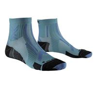 X-Socks Trailrun Perform Ankle, Calcetines, Unisex adulto, Lake Green/Sunset Blue, 45-47
