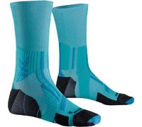 X-Socks Trailrun Perform Crew, Calcetines, Unisex adulto, Lake Green/Sunset Blue, 35-38
