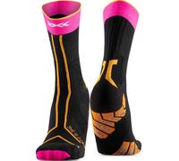X-SOCKS Trailrun Terraskin Expert Crew - Unisex - Rosa / Negro - talla 42-44- modelo 2026
