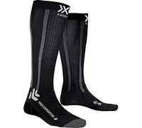 X-SOCKS Trek Expedition Socks, Unisex Adulto, Opal Black/Dolomite Grey Melange, 39-41