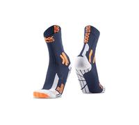 X-Socks Trek Outdoor, Calcetines, Unisex adulto, Midnight Blue/Kurkuma Orange, 35-38