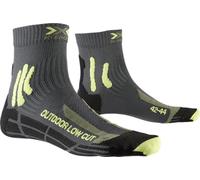 X-Socks Trek Outdoor Low Cut Men Socks, Calcetines, Unisex adulto, Anthracite/Lime, 39-41