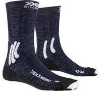 X-Socks Trek X Merino, Calcetines, Unisex adulto, Midnight Blue/Arctic White, 45-47