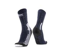 X-Socks Trek X Merino Wmn, Calcetines, Mujer, Midnight Blue/Arctic White, 41-42