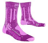 X-SOCKS X-Bionic Trek X Merino Calcetín Térmico, Mujer, Morado, 35-36