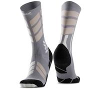 X-Socks - X-Country Perform Merino Crew Seal Grey/Light Sand de Lana - Talla 35-38 - Gris Gris 35-38