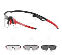 X-TIGER Gafas Ciclismo Fotocromáticas Hombre Mujer Transparente Gafas MTB Con Armazón TR90 Gafas de Sol Deportivas para Running Deportes al Aire Libre
