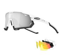 X-TIGER Gafas de Ciclismo con 5 Lentes Intercambiables Montura TR90 para Bicicleta, Moto, MTB, Carrera de Béisbol y Escalada