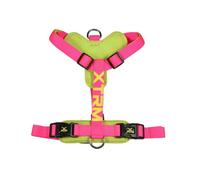 X-TRM Cronos Neon Flash Arnés Fucsia para perros