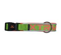 X-TRM Neon Flash Collar Verde para perros