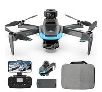 X-Verse KF110MAX Drone con Camaras 4K, Menos de 250g, Evitación de obstáculos con láser de 360°, GPS Profesional Quadcopter Plegable con Motor Brushless, 22 Minutos de Vuelo (1 Baterías)